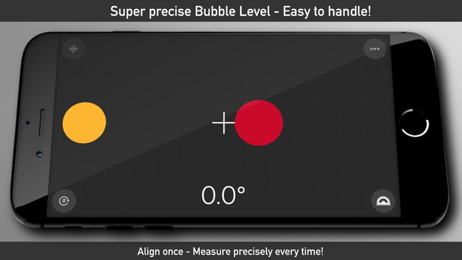 #2. Bubble Level + Spirit Level (iOS) 来自: Jens Rieckhof