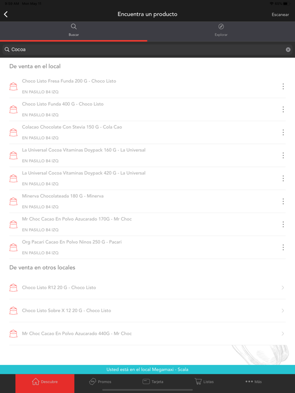 Supermaxi iPad screenshot 2 - Lifestyle app