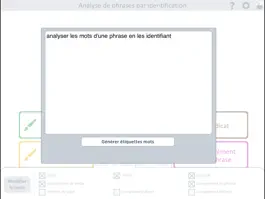 Game screenshot École : Analyse grammaticale 1 apk