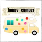 Happy Camper Stickers App Positive Reviews