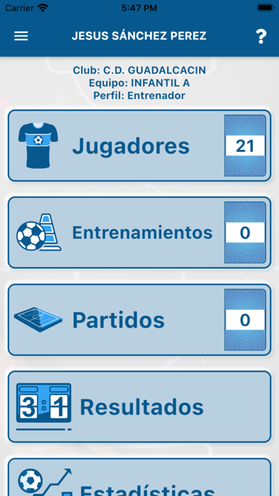 PlayFutbol Screenshot