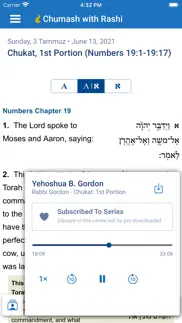 chabad.org daily torah study iphone screenshot 3
