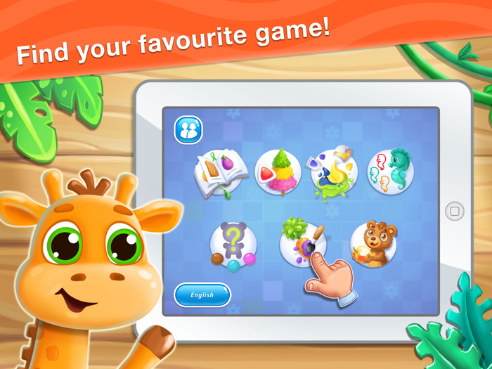 Games for learning colors 2 and4