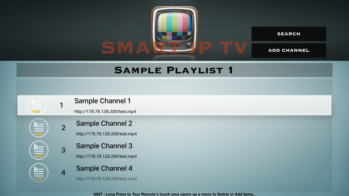 Screenshot #2 pour IPTV Television - M3U Player