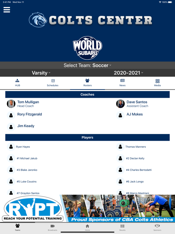 ColtsCenter iPad screenshot 6 - Sports app
