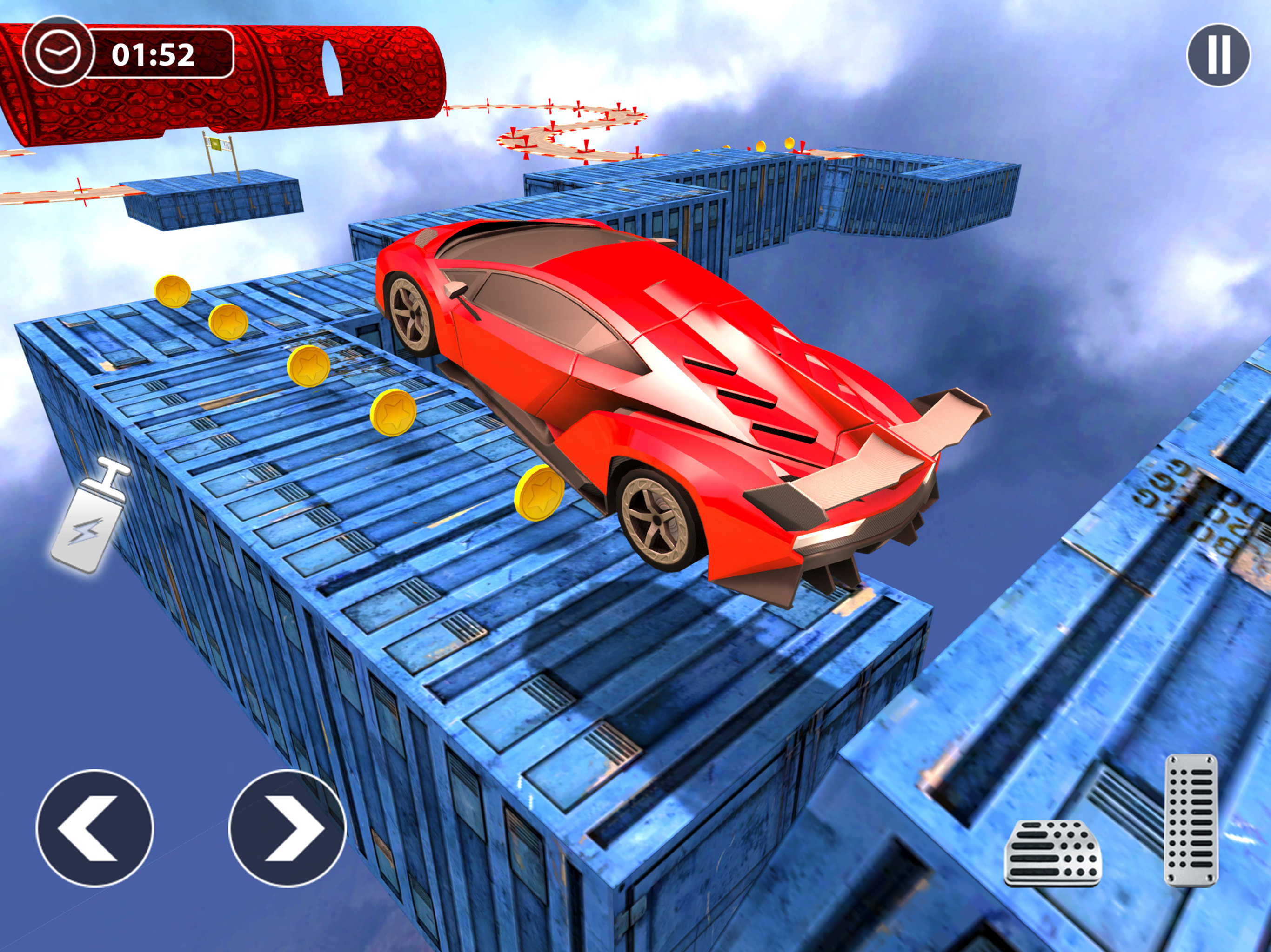 Car Stunt Tracks Driving 3D
