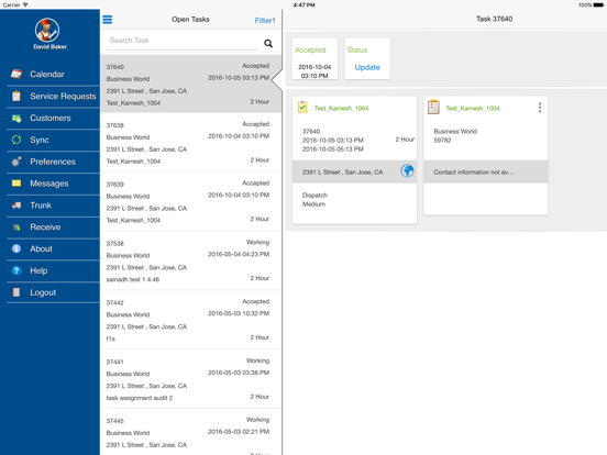 Screenshot #5 pour Oracle Mobile Field Service