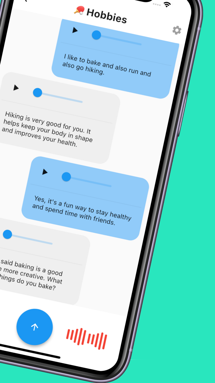 Toko - 與 AI 機器人練習真實英語對話