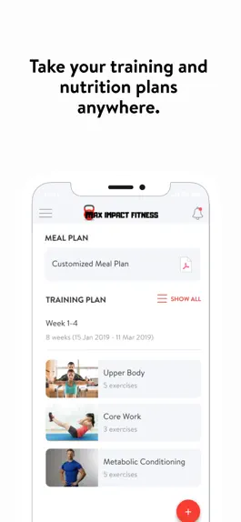 Game screenshot MAX IMPACT Fitness apk