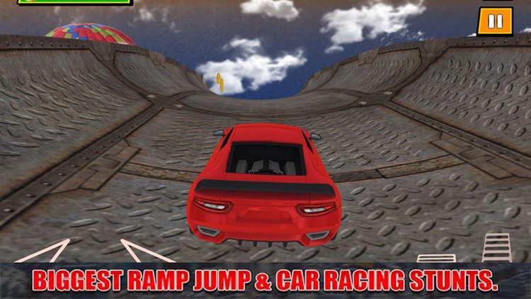Impossible Mega Ramp:Crazy Car