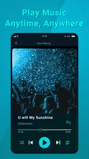 music player cloud & streaming iphone screenshot 1