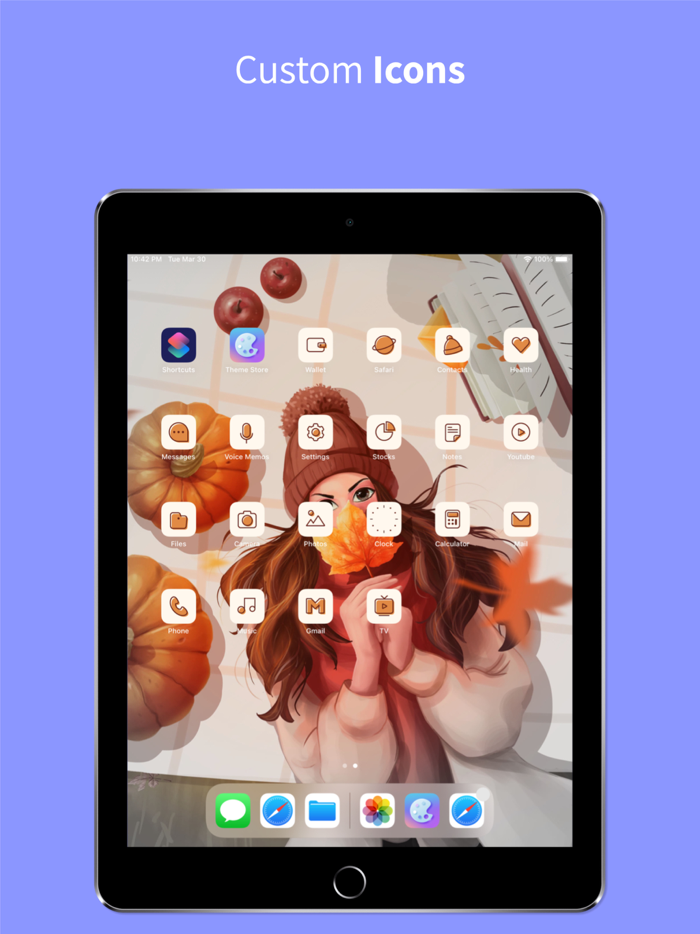 Theme Store widget changer