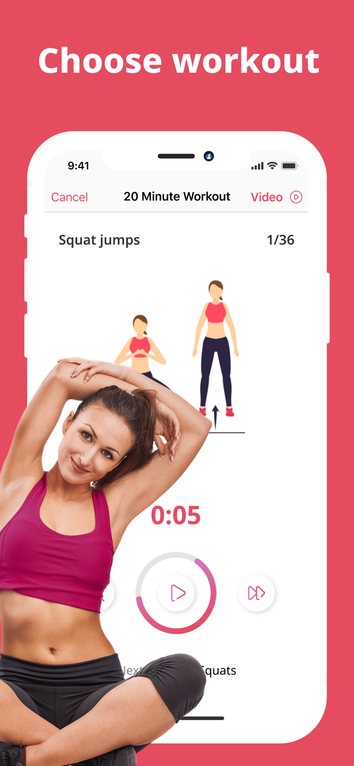 Workout for women at home