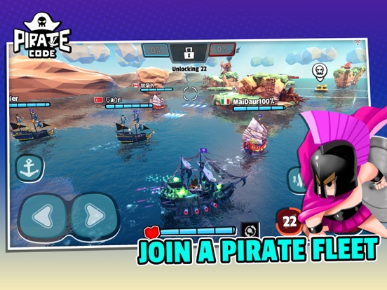 Pirate Code iPad app afbeelding 2