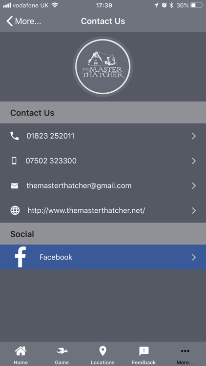 The Master Thatcher, Taunton screenshot-6