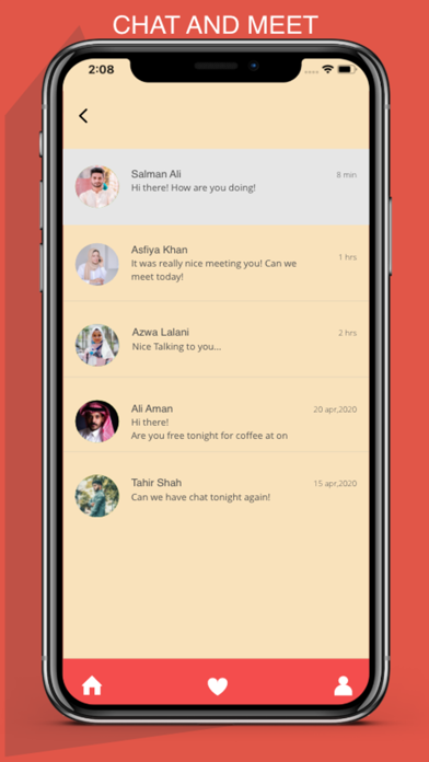 Right - Muslim Social App Screenshot