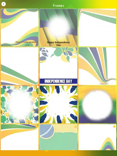 Brazil Independance Day Frame