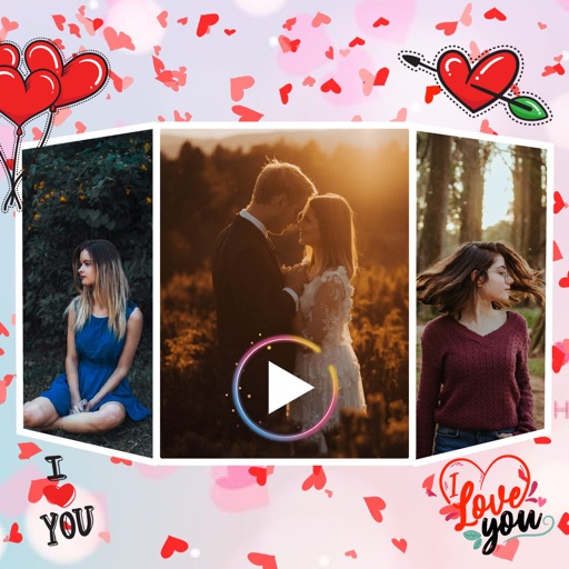 Romantic Video Maker Songs icon