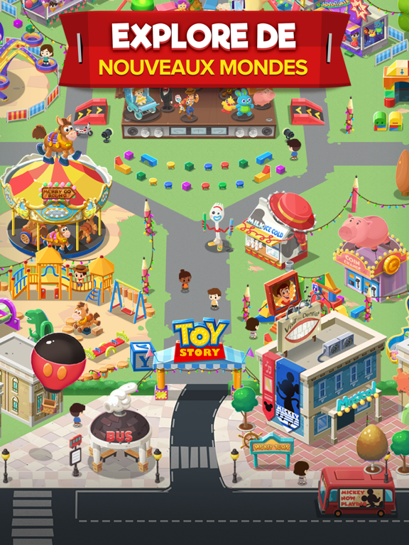 Screenshot #4 pour Disney Pop Town! Match 3 Games