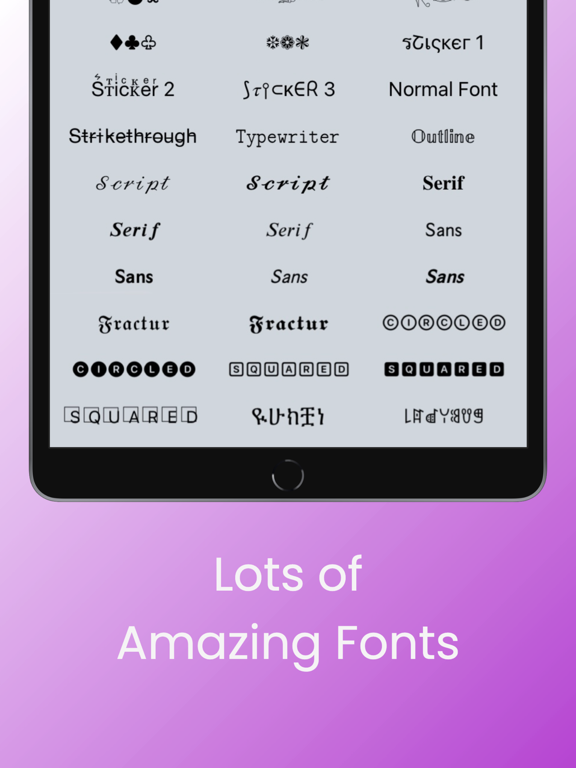 Screenshot #6 pour CustomFun Keyboard - Fonts & +