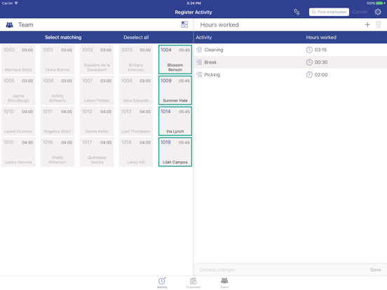 Screenshot #4 pour Team Registration