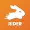 For riders to receive order notification, track order progress, and manage shift