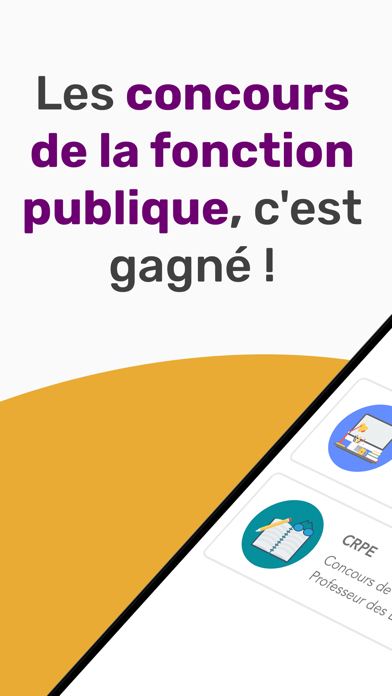 Fonction Publique B, C, CRPE Screenshot