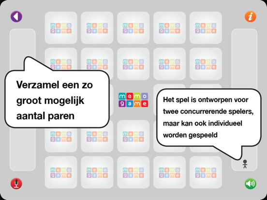 Memo-Game iPad app afbeelding 3