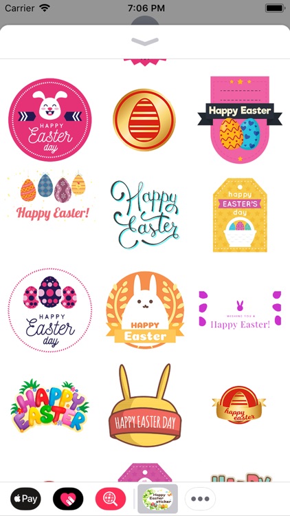 Easter Day Stickers 2018