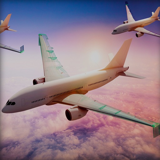 Airplane Flight : 3D Planet icon