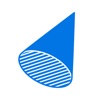 Flat Pattern Cone Calculator icon