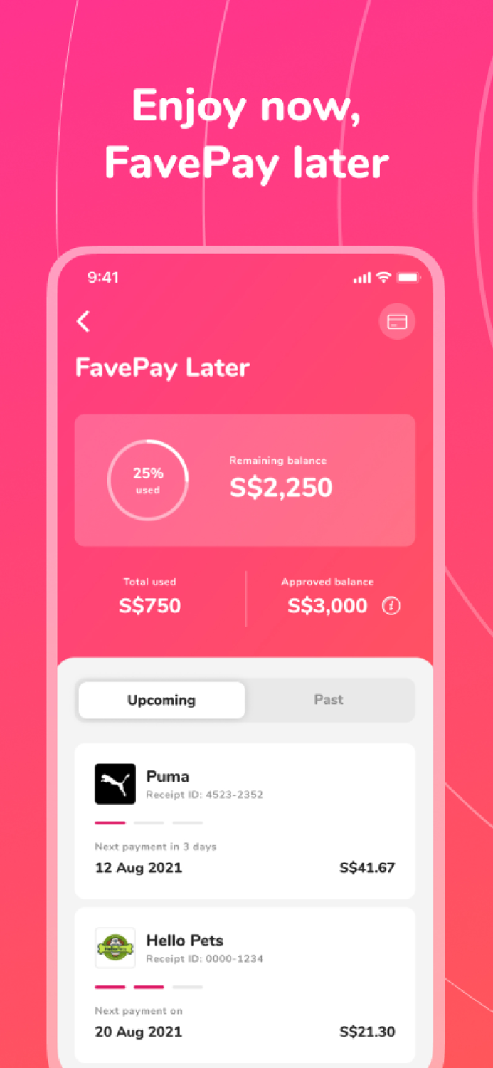 Fave  Cashback  Pay Later