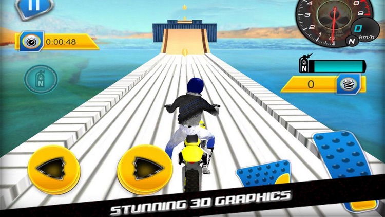 Motorcycle Racing: Hill Up Cha