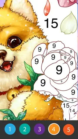 Game screenshot Bright Coloring apk