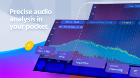 Audio spectrum analyzer EQ Rta screenshot