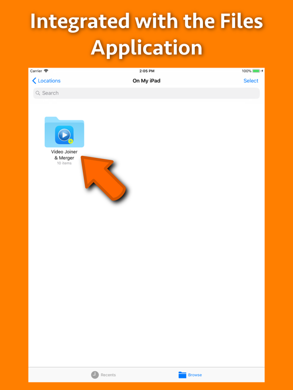 Video Joiner & Merger iPad screenshot 6 - Photo & Video app