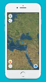 qibla compass - map iphone screenshot 3