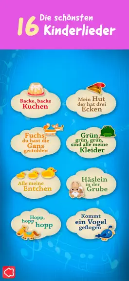 Game screenshot GERMAN KIDS-SONGS mod apk
