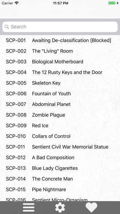 SCP Foundation Catalog screenshot 4