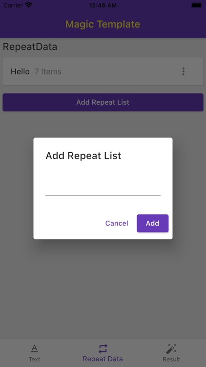 Repeat Text Template screenshot-5