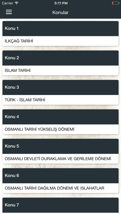 Screenshot #3 pour KPSS 2021 - Tarih