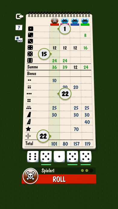 Yatzy Multiplayer - Play Dice Screenshot