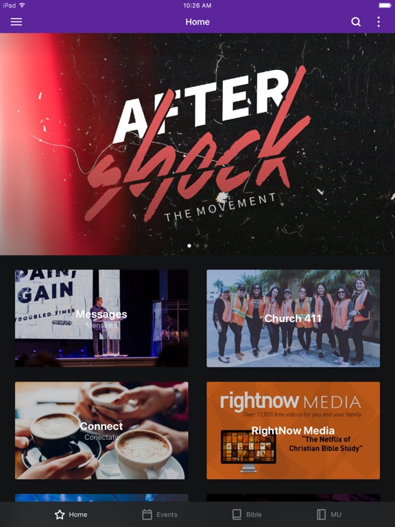 World Mission Maranatha iPad screenshot 1 - Lifestyle app