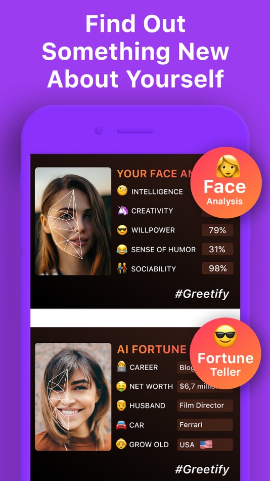 #7. SuperFace: AI-tests (iOS) 由: ITECH Mobile LLC