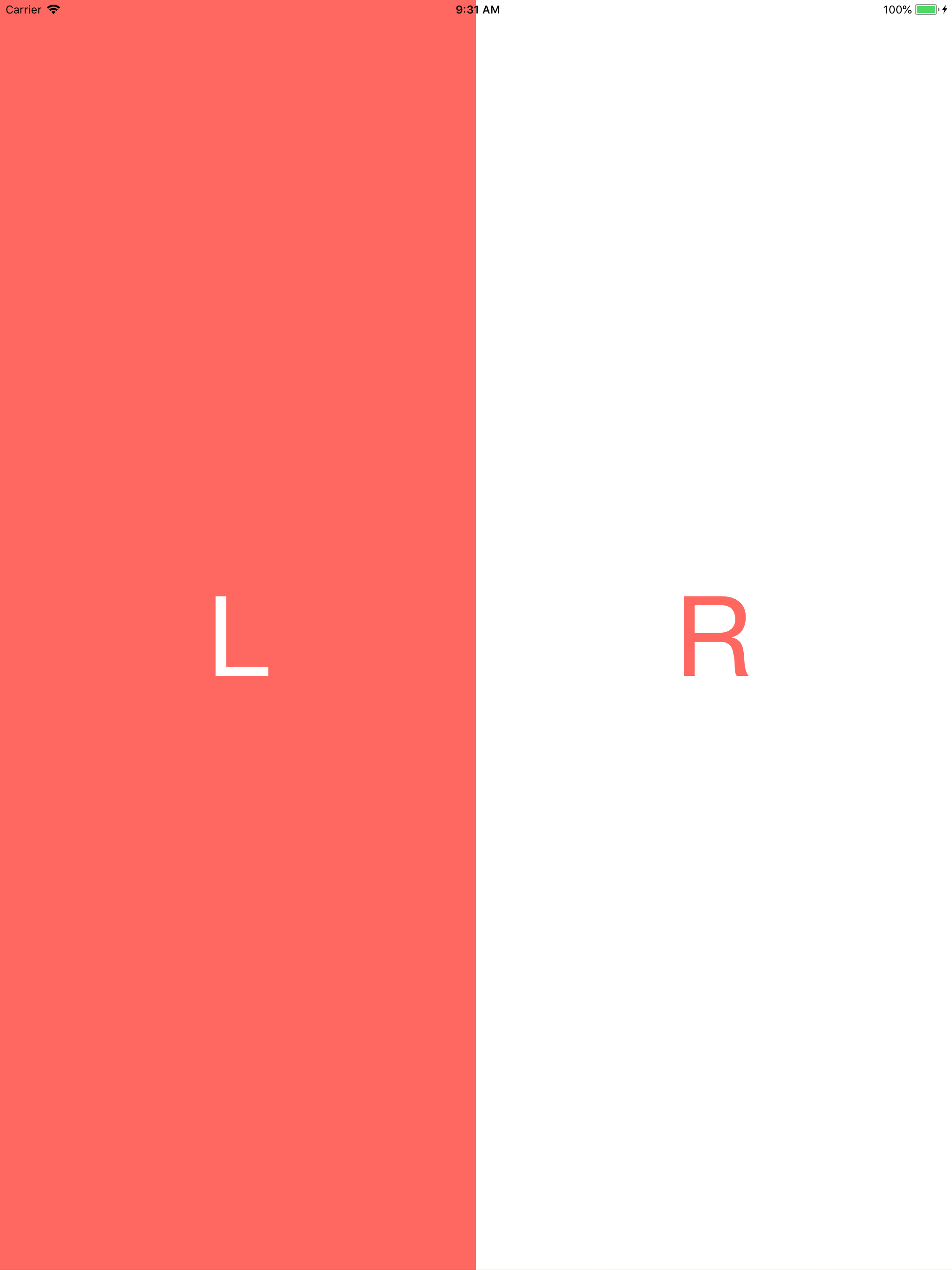 L | R