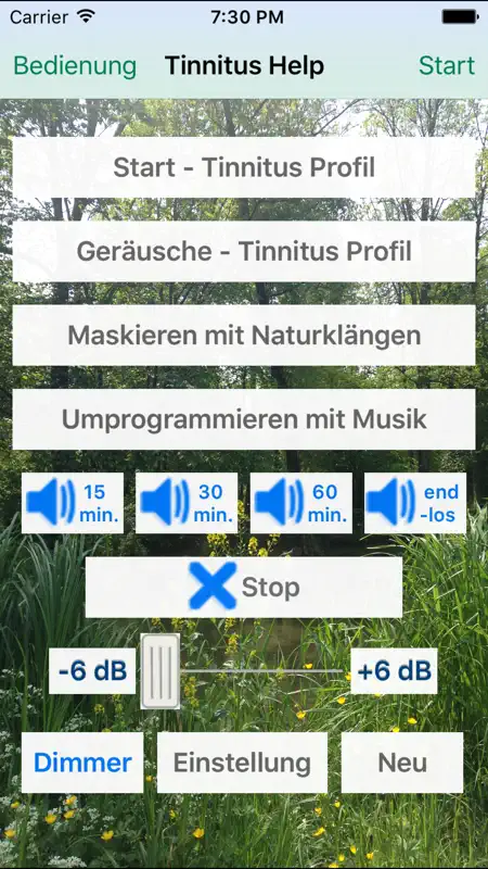 tinnitus help screenshot 1 of 5