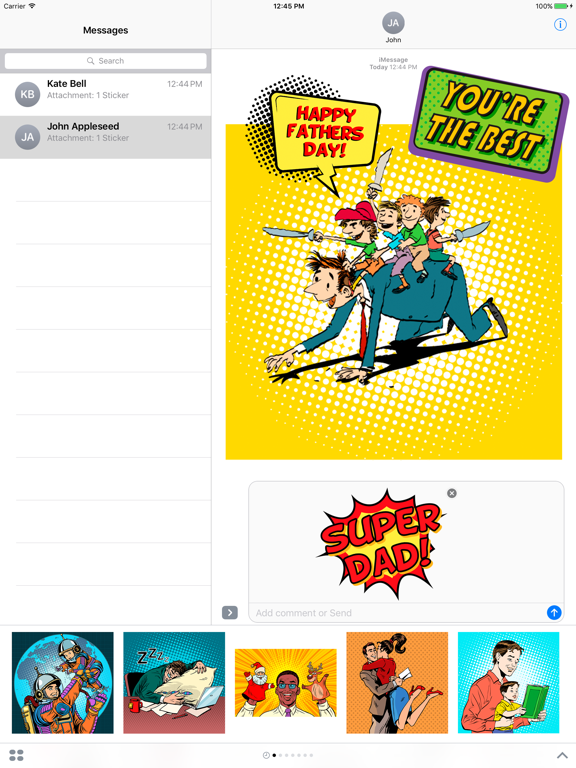 Screenshot #4 pour Super Dad - Happy Fathers Day