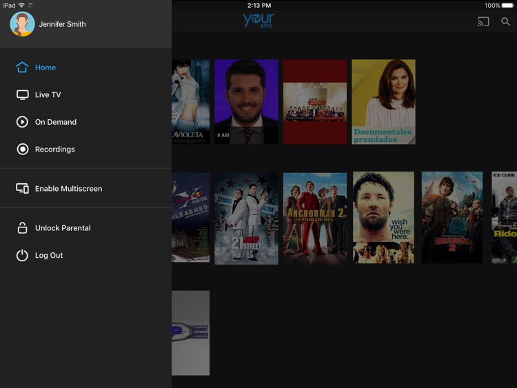 YourTV Minerva 10 for iPad