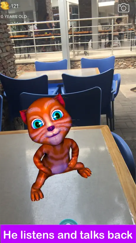 AR Talking Cat John