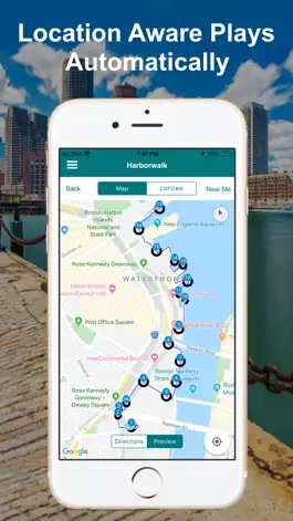 Game screenshot Boston Harborwalk Tour Guide apk